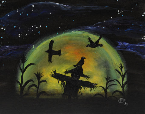 harold the scarecrow acrylic painting kit & video lesson