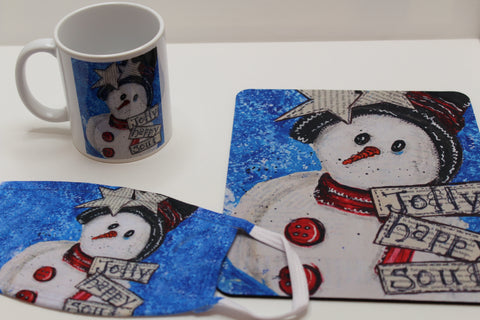 jolly snowman - set set